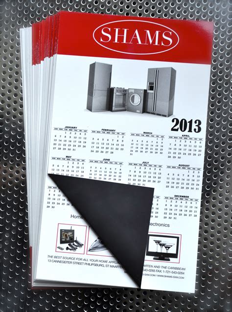 Personalized Magnetic Calendar Printable Calendar 2023