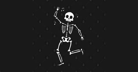 Dancing Skeleton Dancing Skeleton Sticker Teepublic