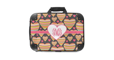 Custom Hearts Hard Shell Briefcase 18 Personalized Youcustomizeit