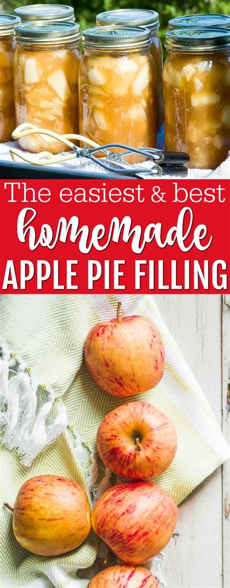 Apple season is in full swing and i've been busy putting away apples so that i can enjoy them all year long. Canning Easy Apple Pie Filling Recipe for Pies, Crisps and Pancakes