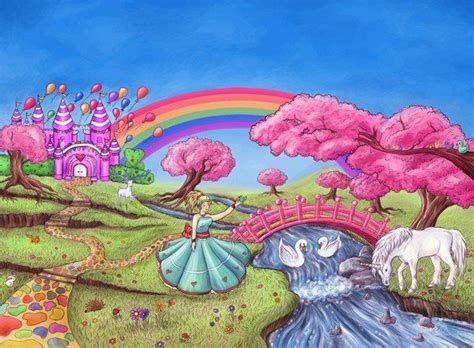 Buy Childrens Princess Murals For £3500 Per Sq M2 Kids Bedroom