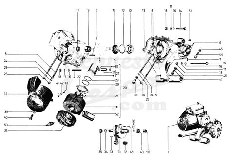 Despiece Vespa Px200e Iris Elestart 1985 Chasis 77c Motor 77m Lámina