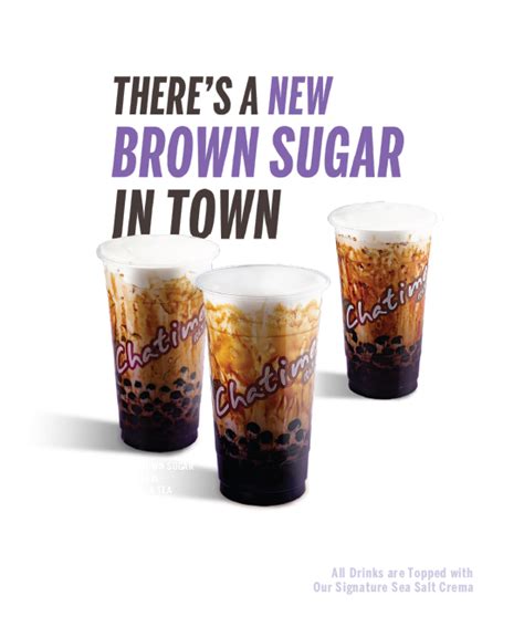 The perfect introduction to chatime! Chatime's NEW Brown Sugar Series - Chatime Canada