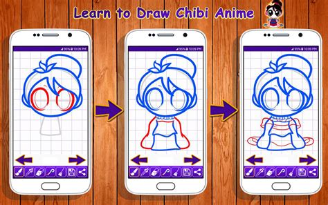 Learn To Draw Chibi Anime For Android Apk Download
