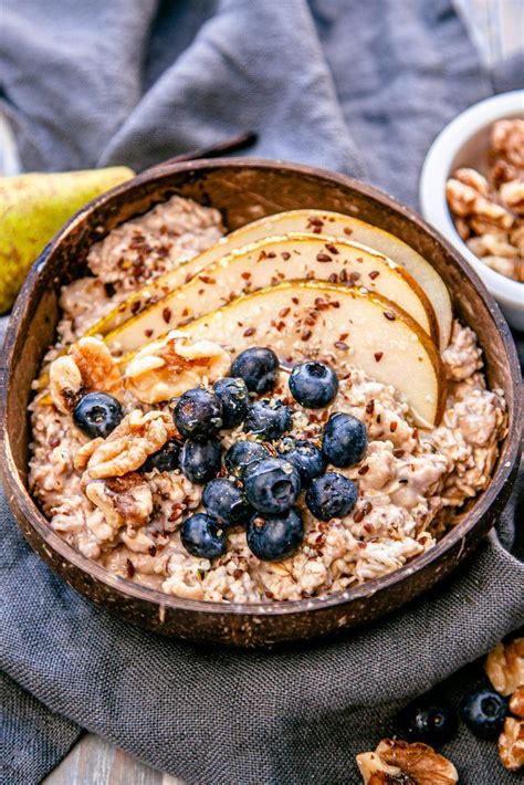 Protein Overnight Oats Recipe In 2020 Breakfast Bowls Breakfast