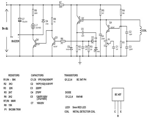 Metal Detector Wiring Diagram Richinspire