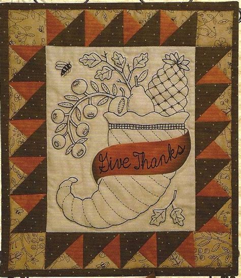 Primitive Folk Art Embroideryquilt Pattern By Primfolkartshop 800