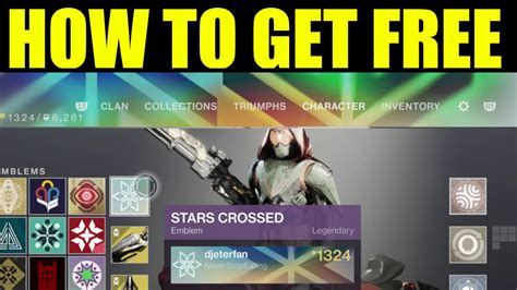 How To Get Stars Crossed Emblem Destiny 2 Cross Play Beta Youtube