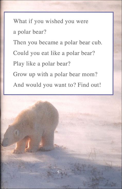 Ranger Rick I Wish I Was A Polar Bear I Can Read Beginning 1 Harper 9780062432162