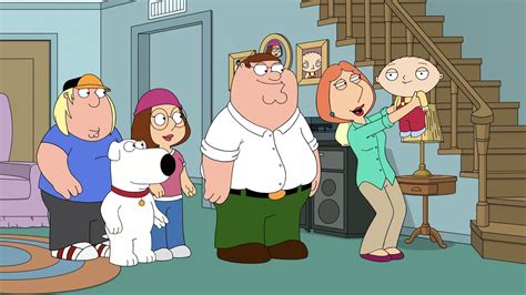 This 3 disc set covers family guy season 17 in its entirety. FAMILY GUY Season 19 Episode 1 Photos Stewie's First Word ...