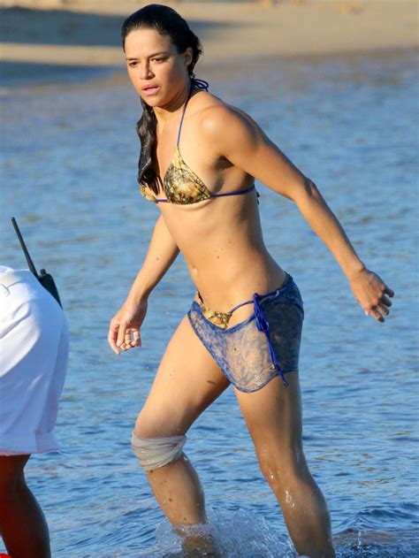 Michelle Rodriguez In A Bikini 18 Photos Thefappening