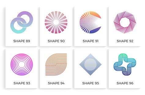 150 Unique Geometric Shapes Geometric Shapes Geometric Shapes