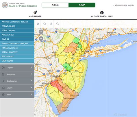 You may also choose the outages by county option to see a list of estimated restoration times. New Jersey Outage Portal Offers First Statewide View of ...