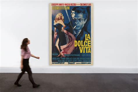 La Dolce Vita 1960 Style A Poster Italian Original Film Posters