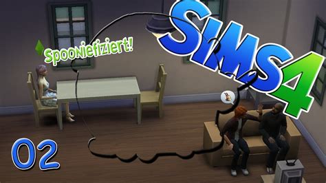 Die Sims 4 Spooniefiziert 002 Assi Ela Bekommt Besuch Lets Play Sims