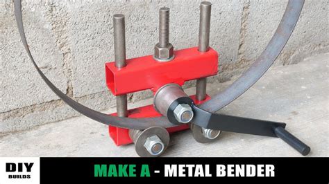 Make A Metal Bender Simple Homemade Roller Bender Diy Metal