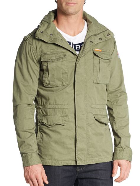 Lyst Superdry Rookie Military Jacket In Green For Men
