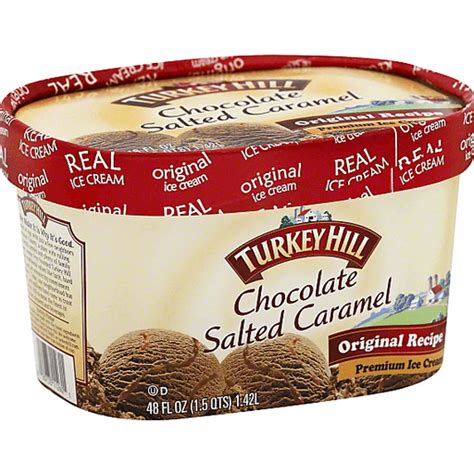 Turkey Hill Ice Cream Premium Chocolate Salted Caramel Ice Cream