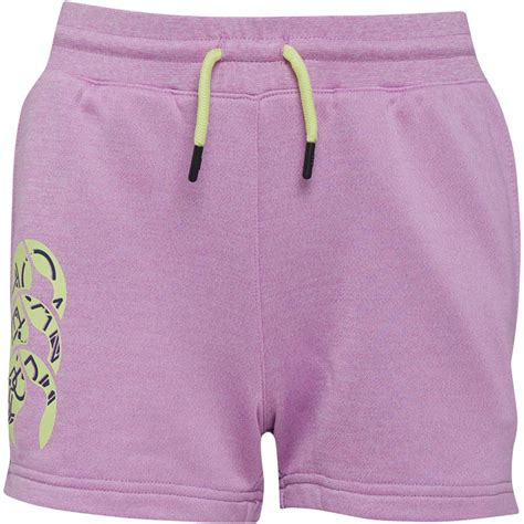 Buy Canterbury Girls Poly Fleece Shorts Violet Marl