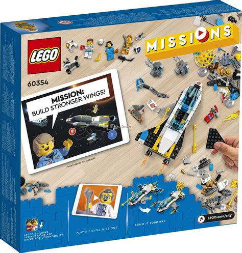 60354 Lego City Mars Spacecraft Exploration Missions 298 Pieces