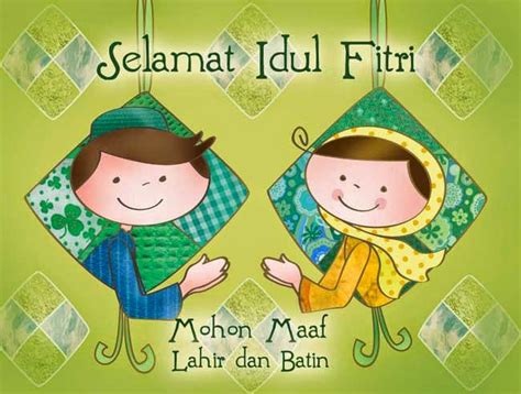 Pintu maaf terbuka meski tak berjabat. Kumpulan Kata Kata Ucapan Selamat Lebaran Idul Fitri