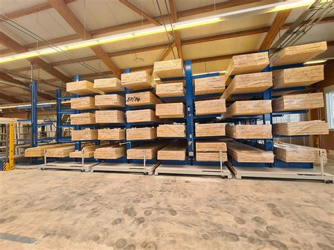 Mobile Cantilever Racking System Stocker Fensterbau Ohra Gmbh