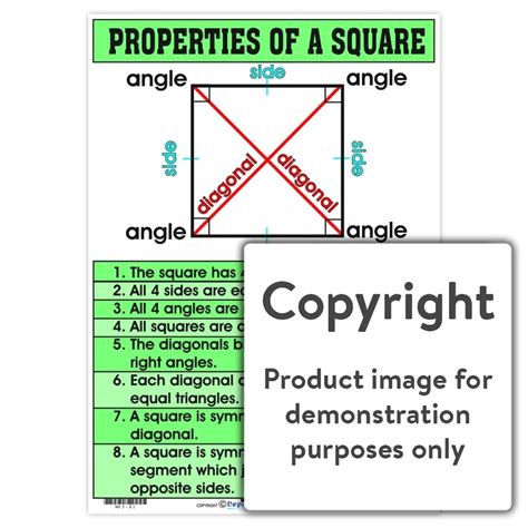 Properties Of Squares Worksheet