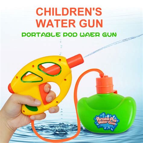 Summer Pools Toy Portable Water Gun Pressure Squirt Gun Water Pistol
