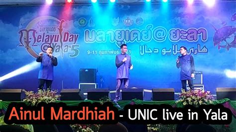 Ainul mardhiah unic mp3 download gratis mudah dan cepat di metrolagu, stafaband. Ainul Mardhiah - UNIC live in Yala - Melayu Day 2018 - YouTube