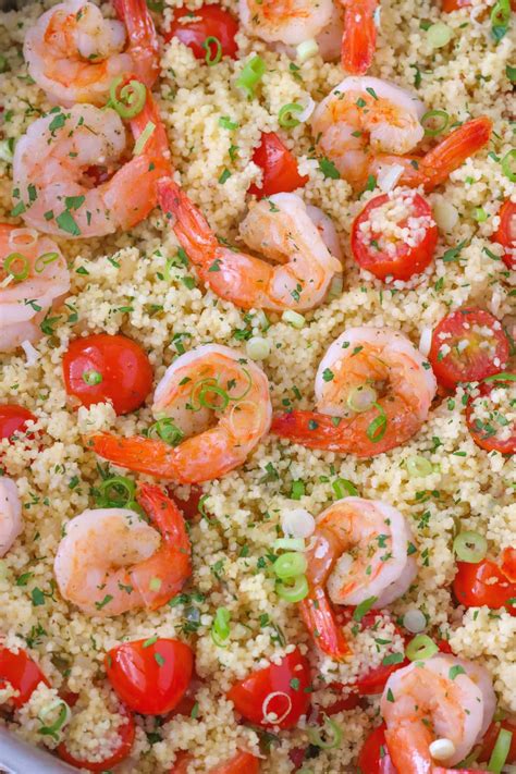Shrimp Couscous - Olga's Flavor Factory