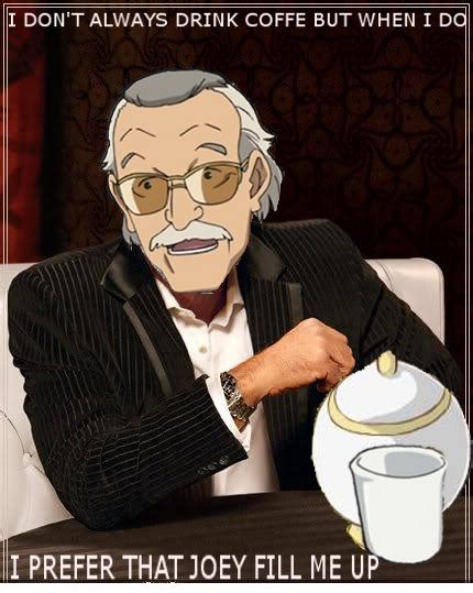 Image 174048 Stan Lee Asking For Coffee Know Your Meme
