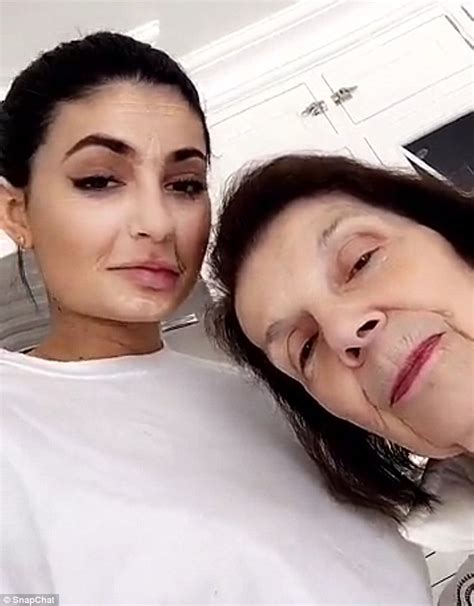 Kylie Jenner Shares Snapchat Video With Kendall And Grandma Mary Jo