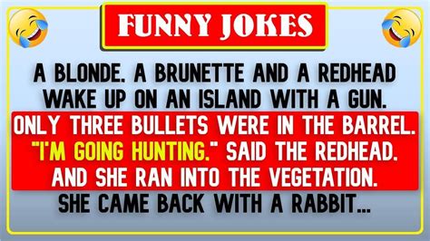 Best Joke Of The Day A Blonde A Brunette And A Redhead Wake Up On Daily Jokes Funny