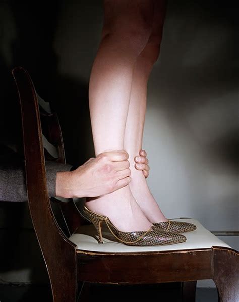 Jo Ann Callis Hands On Ankles From Early Color Portfolio Circa 1976 Rosegallery
