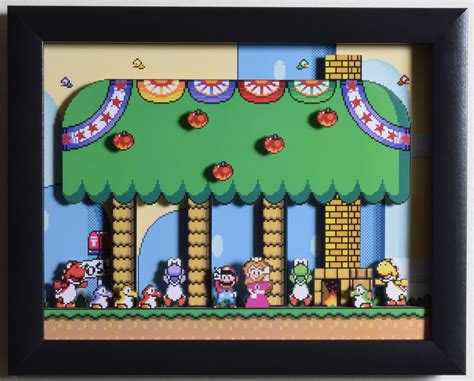 Super Mario World Snes Yoshis House 3d