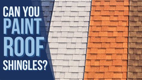 Can You Paint Roof Shingles And Should You