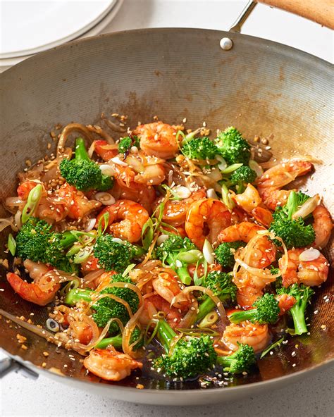 Next, peel and cut carrots into thin slices. Recipe: Easy Shrimp and Broccoli Stir-Fry | Kitchn