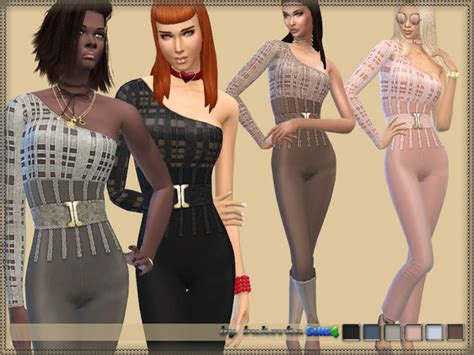 Overall And One Sleeve By Bukovka At Tsr Sims 4 Updates