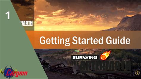 Surviving The Aftermath Getting Started Guide Episode 1 Youtube