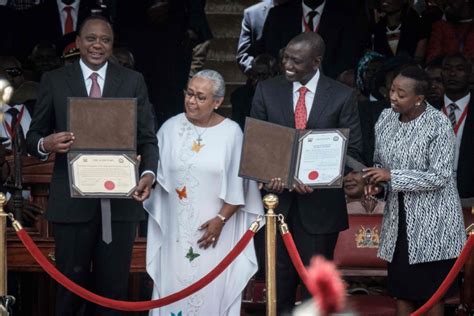 Uhuru kenyatta full name is uhuru muigai kenyatta. Kenyan President Uhuru Kenyatta vows to unite nation ...