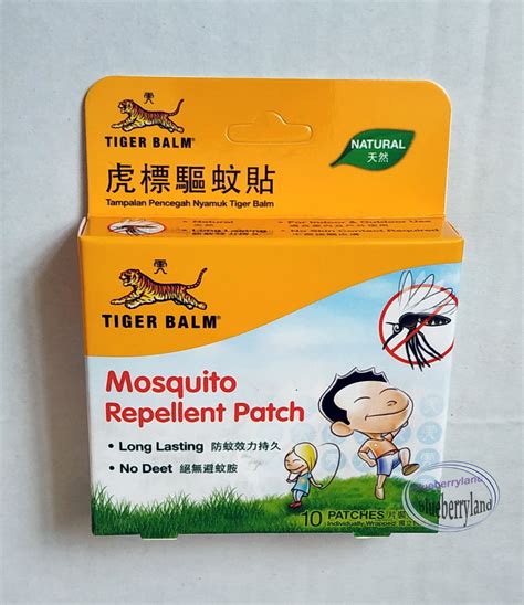 While the risk in most areas is low, a simple mosquito repellent can make outdoor time safer and more comfortable. Tiger Balm Mosquito Repellent Patches Long Lasting Bug ...