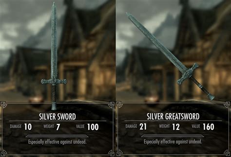 Silver Weapons Skyrim The Elder Scrolls Wiki