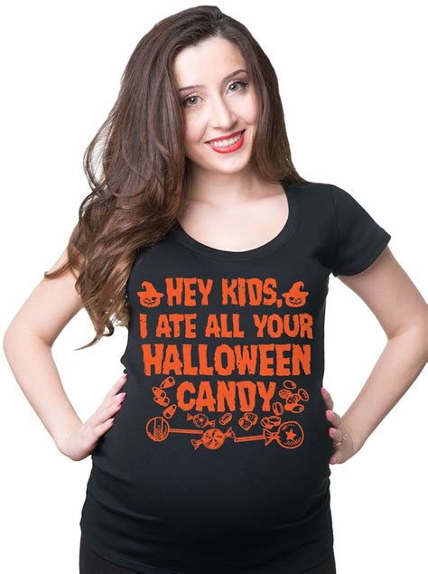Maternity Halloween Costume T Shirt Funny Pregnancy Halloween Etsy
