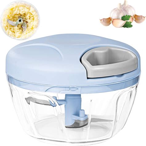 Buy Vegetable Onion Chopper Stainless Steel Removable Blades Manual