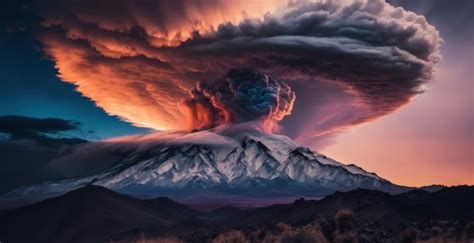 Wallpaper Volcanic Eruption Umbrella Of Clouds Nature Desktop