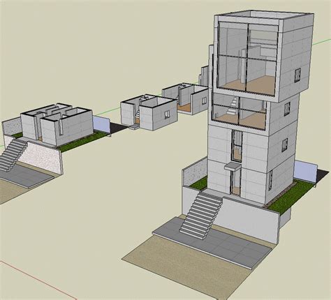 House 4x4 Tadao Ando Dwg Cad Drawing File Download The Cad Drawing