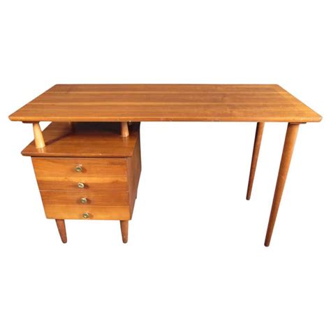 Mid Century Modern Walnut Desk For Sale At 1stdibs