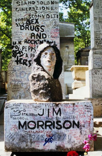 Paris Cemetery On Moving Morrison Grave No Way