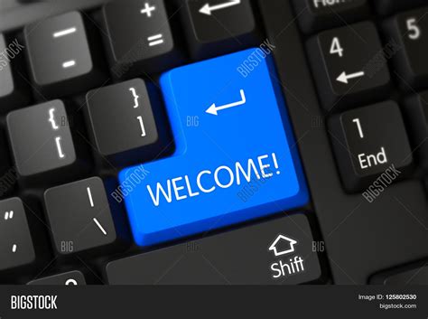 Welcome Written On Image And Photo Free Trial Bigstock