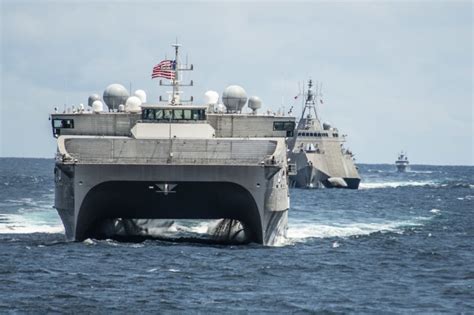 Us Navy Funds Conversion Of Catamaran Transport To An Autonomous Vessel